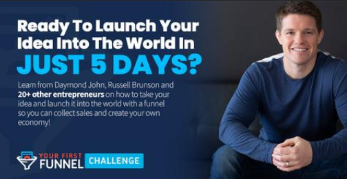 Free-5-Day-Your-First-Funnel-Challenge-Review-By-Russell-Brunson-(CEO-ClickFunnels)