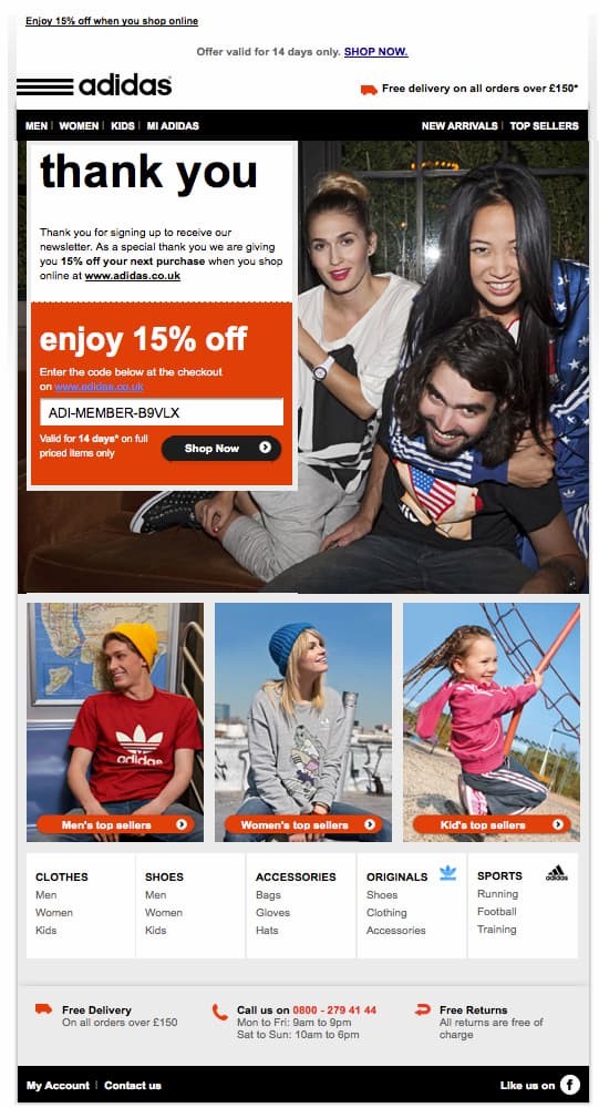 Welcome-email-examples-from-Adidas